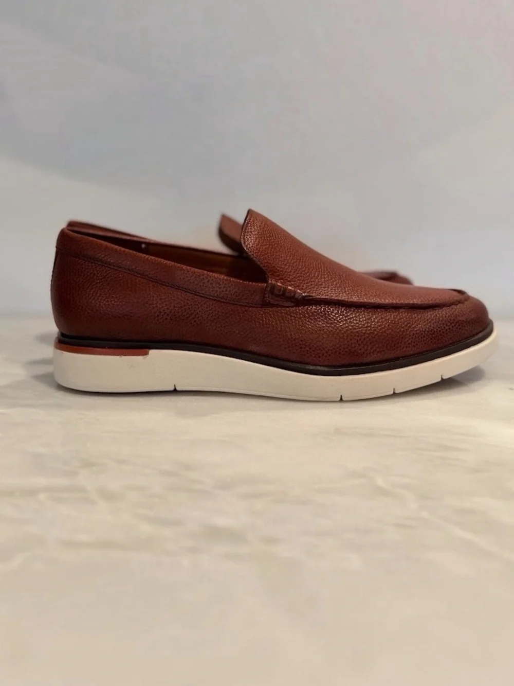 Allen Edmonds Carson Venetian Loafers Men’s 12 EEE Chili Leather Hybrid Slip-On